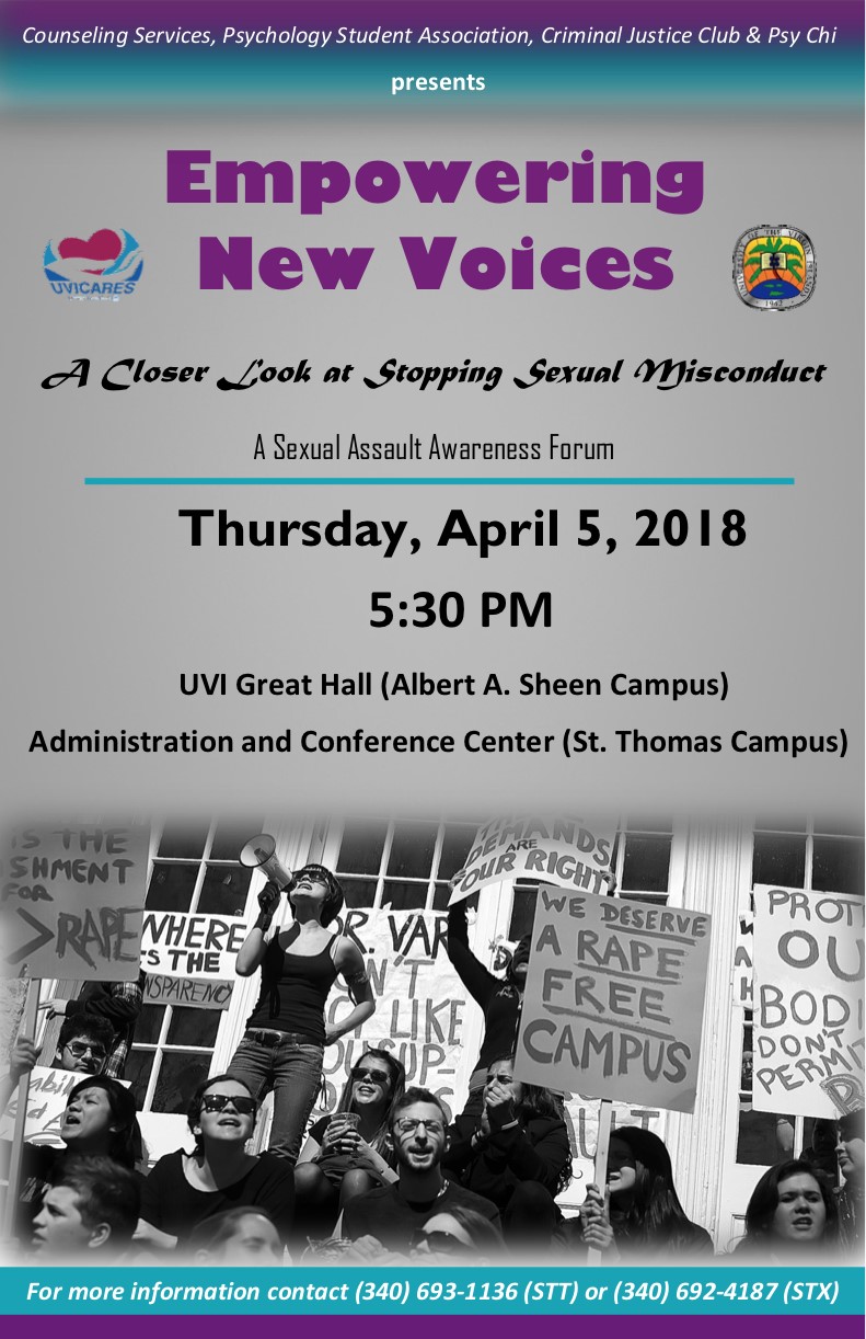 Empowering New Voices Forum Poster